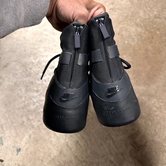 Nike x Fear of God 1s Triple Black main image 5